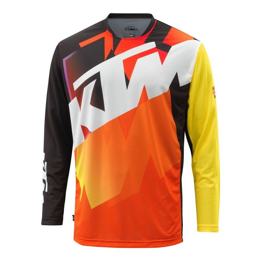 CAMISETA POUNCE JERSEY KTM NEGRO/AMARILLO - Imagen 2
