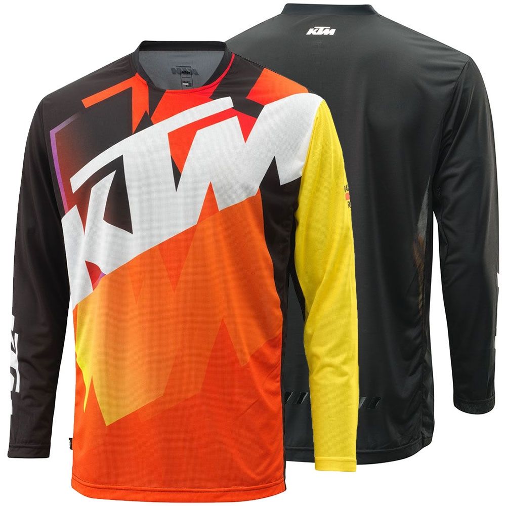 CAMISETA POUNCE JERSEY KTM NEGRO/AMARILLO