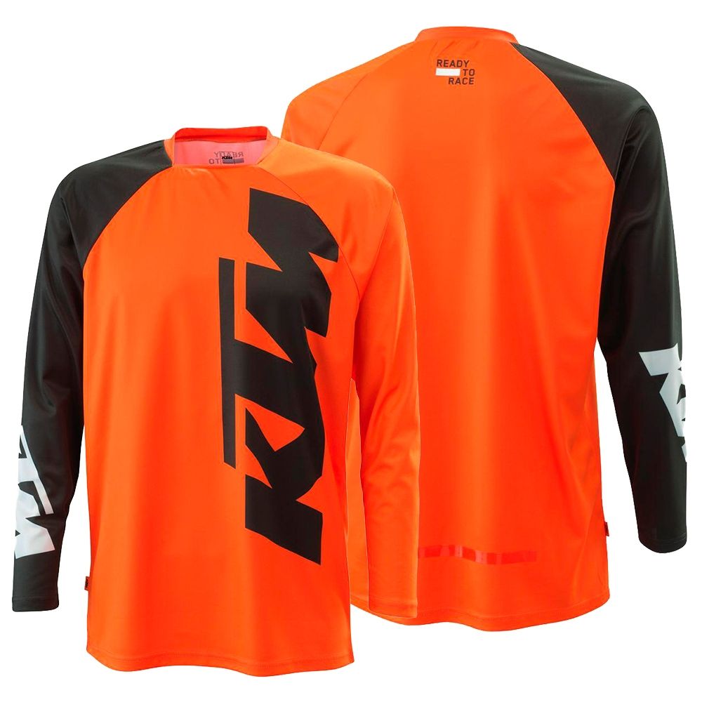 CAMISETA OFF ROAD POUNCE SHIRT KTM NARANJA - Imagen 3
