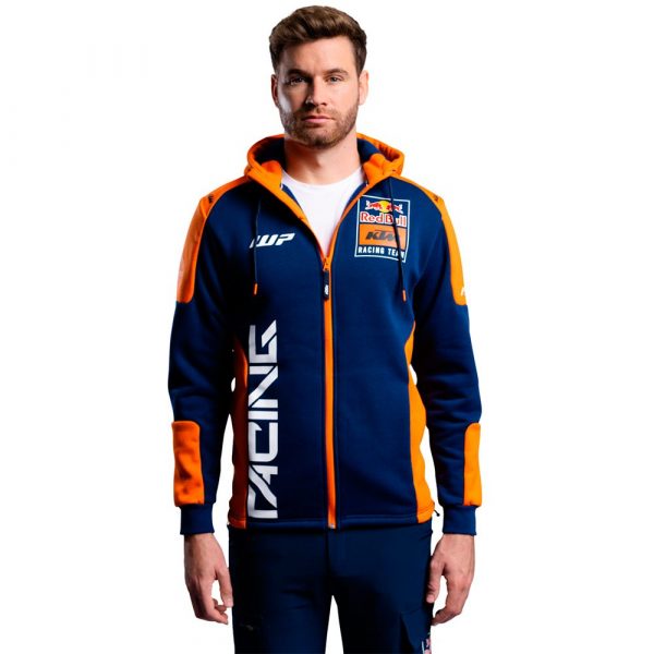 SUDADERA KTM RED BULL REPLICA TEAM ZIP HODDIE - Imagen 2