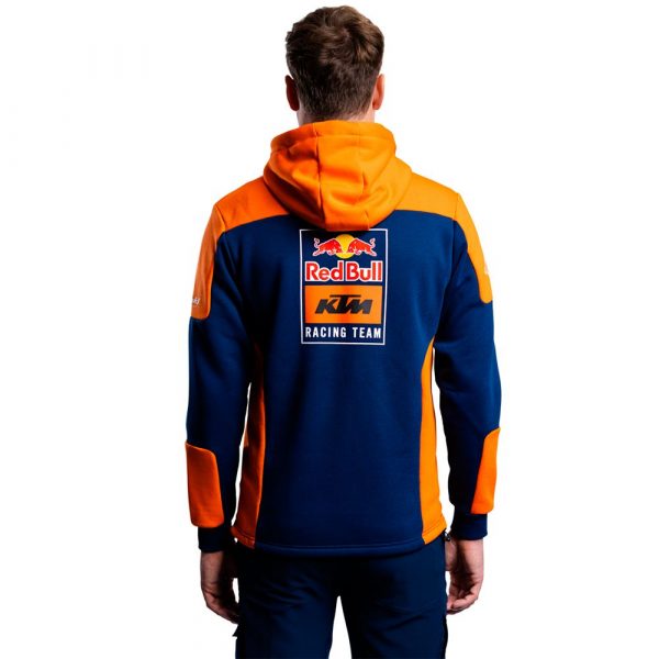 SUDADERA KTM RED BULL REPLICA TEAM ZIP HODDIE - Imagen 3