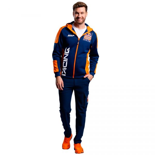 SUDADERA KTM RED BULL REPLICA TEAM ZIP HODDIE - Imagen 4