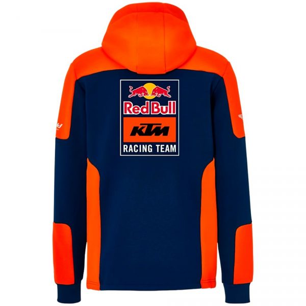 SUDADERA KTM RED BULL REPLICA TEAM ZIP HODDIE - Imagen 7