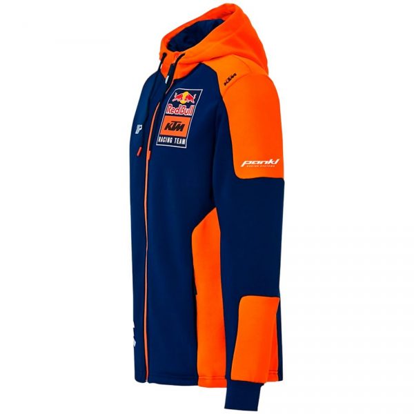 SUDADERA KTM RED BULL REPLICA TEAM ZIP HODDIE - Imagen 8