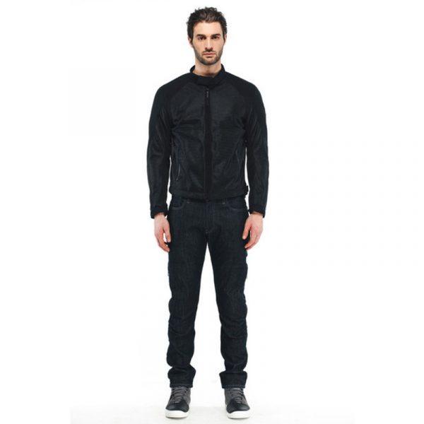 CHAQUETA DAINESE SEVILLA AIR TEX BLACK - Imagen 6
