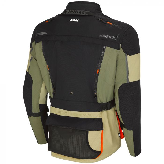 Chaqueta KTM Terra Adventure V3 Jacket Black / Green - Imagen 2