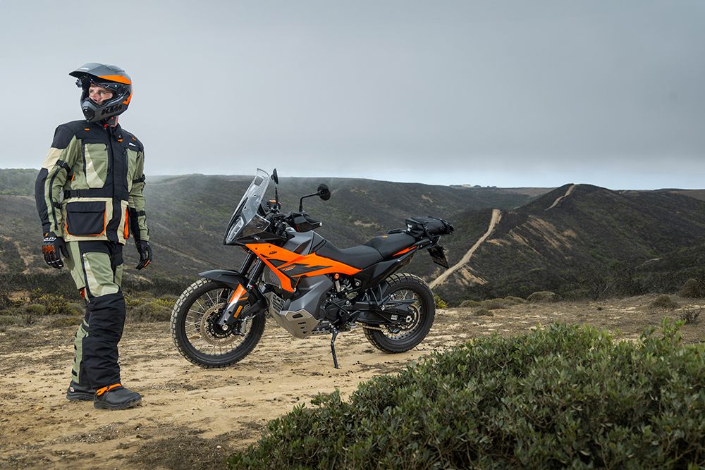 Chaqueta KTM Terra Adventure V3 Jacket Black / Green - Imagen 3