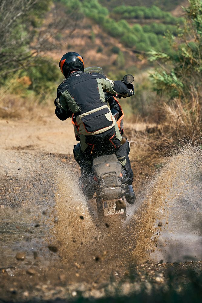 Chaqueta KTM Terra Adventure V3 Jacket Black / Green - Imagen 5