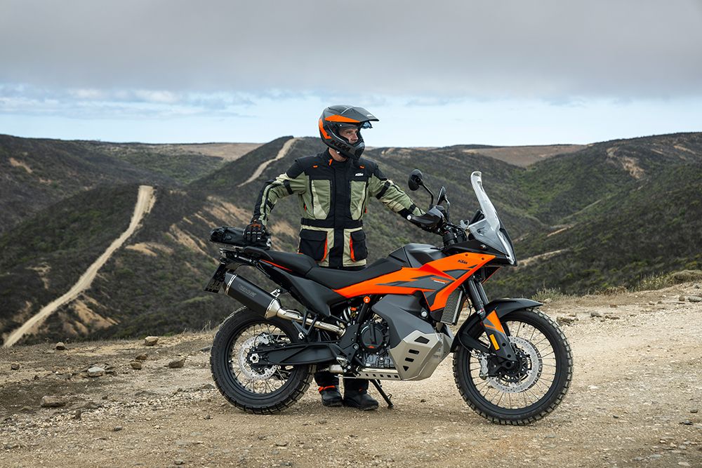 Chaqueta KTM Terra Adventure V3 Jacket Black / Green - Imagen 4