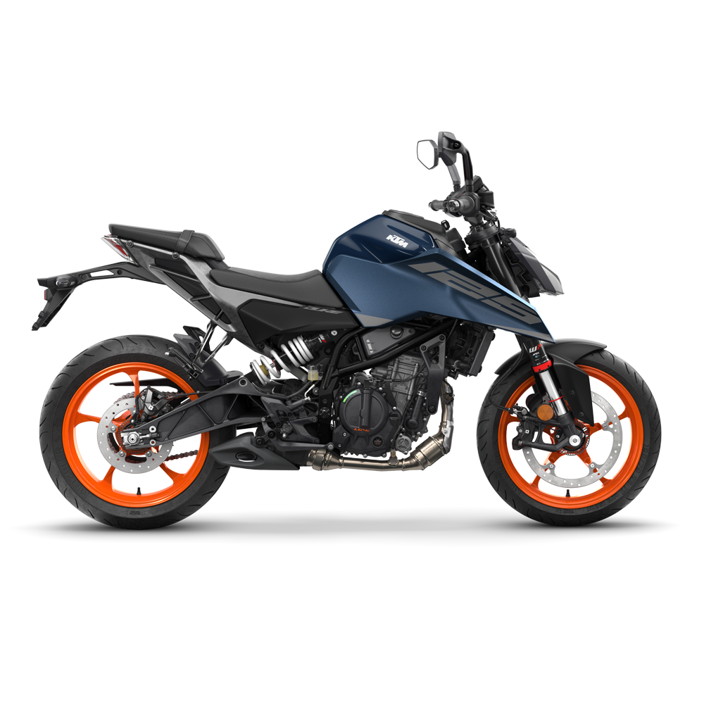 KTM Duke 125 2026 Blue - Imagen 4
