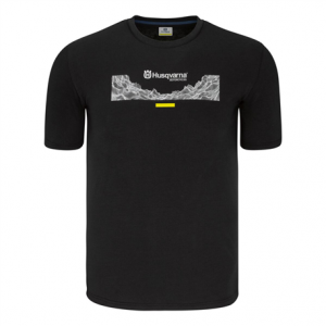 Camiseta Husqvarna Gotland Color Negro