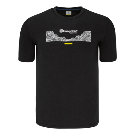 Camiseta Husqvarna Gotland Color Negro