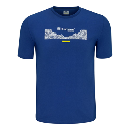 CAMISETA HUSQVARNA GOTLAND TEE AZUL